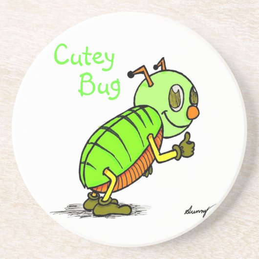 Cutey Bug Onderzetter (Voorkant)