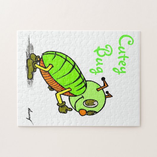 Cutey Bug Puzzle Legpuzzel (Horizontaal)