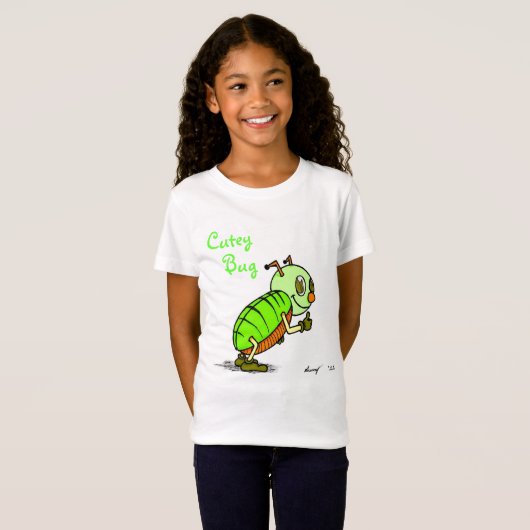 Cutey Bug Shirten T-shirt (Voorkant volledig)