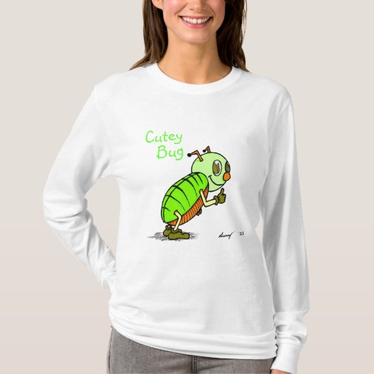 Cutey Bug Shirten T-shirt (Voorkant)