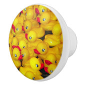 Cutgeel patroon van rubberkokers keramische knop (Rechts)