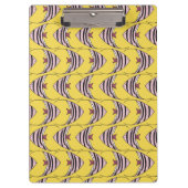 Cutgeel vispatroon klembord (Voorkant)
