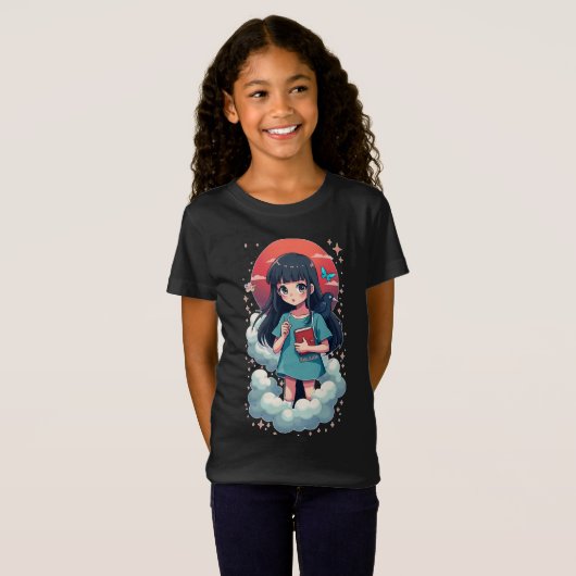 CutGirl Kinder T-shirt (Voorkant volledig)