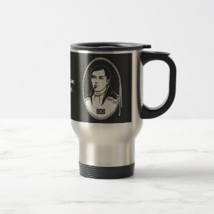 Cuthbert Grant Travel Mug Custom Metis Hero Gifts Reisbeker