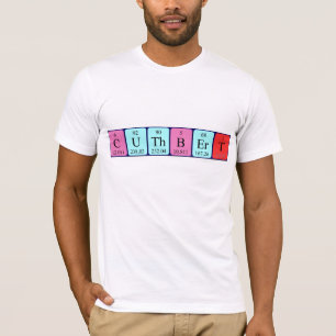 Cuthbert periodiek lijstnaam shirt