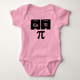 CuTi Pi - Baby Jersey Bodysuit (Roze)