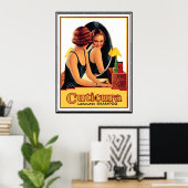 Cuticure medicinale shampoo vintage poster (Thuiskantoor)