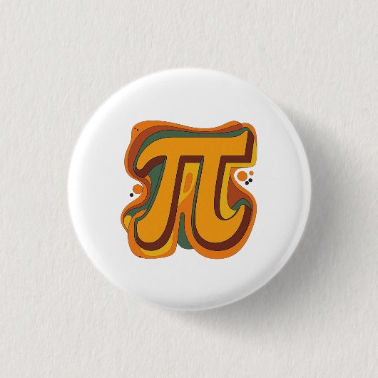 Cutie 3.14 Pi Day Magnet Ronde Button 3,2 Cm (Voorkant)