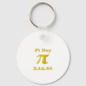Cutie 3.14 Pi Day Sleutelhanger (Voorkant)