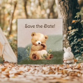 Cutie Baby Beer Waterverf Baby shower Save The Date