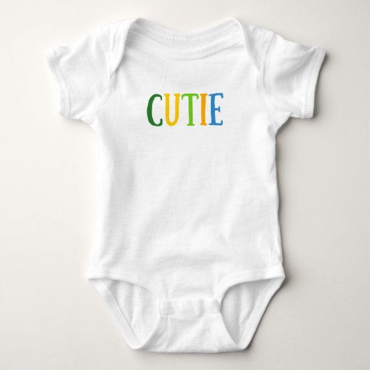 CUTIE BABY BODYSUIT (Voorkant)