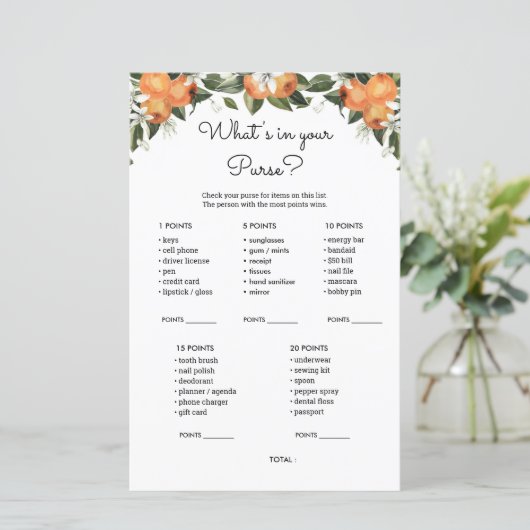 Cutie Baby shower Wat is er in je Kaarten voor een (Staand voorkant)