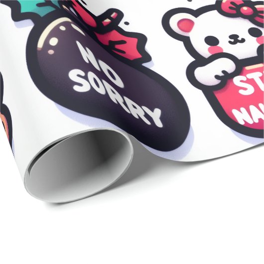 Cutie Bears and Bulbs Cadeaupapier (Rol Hoek)