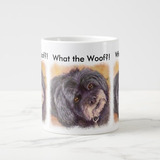 CUTIE BLACK COCK-A-POO MIX GROTE KOFFIEKOP (Voorkant)