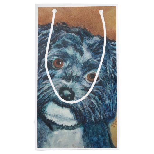 CUTIE BLACK HAVANESE KLEIN CADEAUZAKJE (Achterkant)