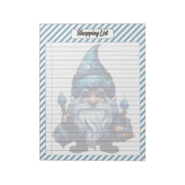 Cutie Blauw Kerstmis Notitieblok