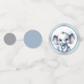 Cutie Blue Elephant - Little Peanut Confetti (Voorkanten)