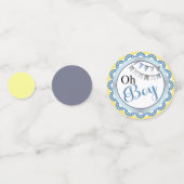 Cutie Blue Elephant - Little Peanut Confetti (Achterkanten)