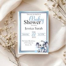 Cutie Blue Olifant - Kleine Pinda