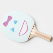 Cutie Bow Face Tafeltennisbatje (Zijkant)