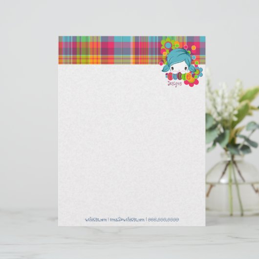 Cutie Briefhoofd (Staand voorkant)