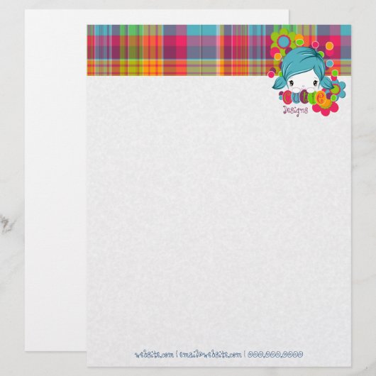 Cutie Briefhoofd (Voorkant / Achterkant)