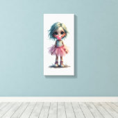 Cutie Canvas Afdruk (Insitu (Houten vloer))