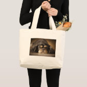 Cutie Cav. Grote Tote Bag (Voorkant (product))