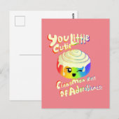 Cutie Cinnamon Roll voor Pride 2019 Briefkaart (Voorkant / Achterkant)