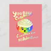 Cutie Cinnamon Roll voor Pride 2019 Briefkaart (Voorkant)