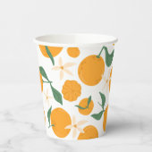 Cutie Clementine Mandarijn Tangerine Sinaasappel F Papieren Bekers (Links)