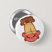 Cutie Crab en Liberty Bell Button (Voorkant /achterkant)