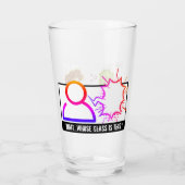 Cutie Crab vs Covid- Glass Tumbler (Achterkant)
