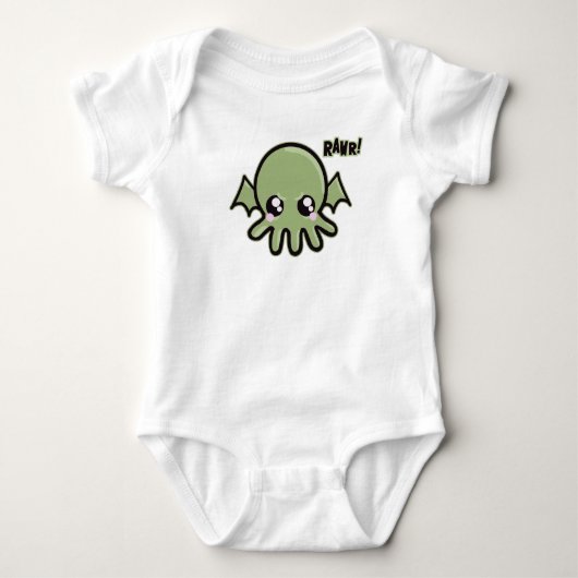 Cutie Cthulhu-Baby lichaamspak / romper (Voorkant)