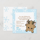 Cutie Deer Kaart (Voorkant / Achterkant)