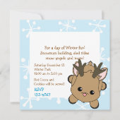 Cutie Deer Kaart (Voorkant)