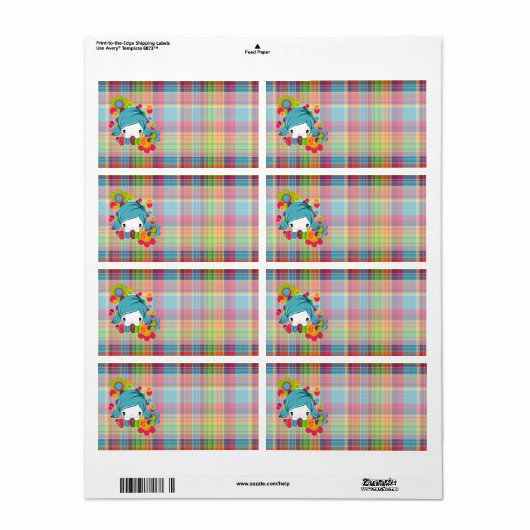 Cutie Etiket (Full Sheet)