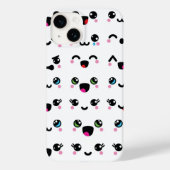 Cutie face Iphone case (Achterkant)