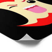 Cutie Foods Cute Hardcore Apple Core Poster (Hoek)