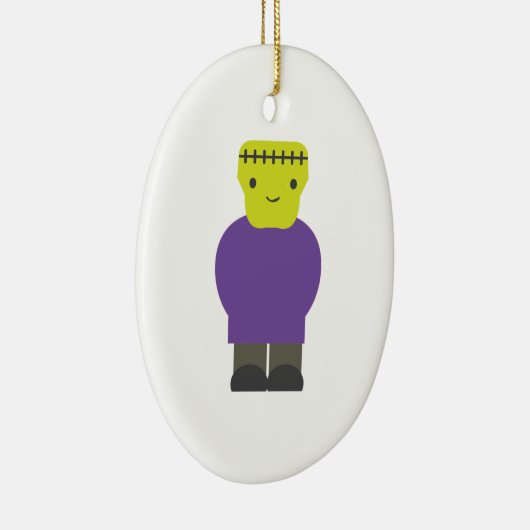 Cutie Frankenstein Monster Keramisch Ornament (Rechts)