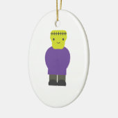 Cutie Frankenstein Monster Keramisch Ornament (Links)
