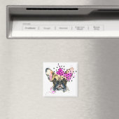 Cutie French Bull Dog Magneet (Insitu (Vaatwasser))
