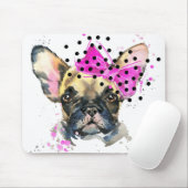 Cutie French Bull Dog Muismat (Met muis)