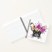 Cutie French Bull Dog Notitieboek (Binnen)