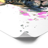 Cutie French Bull Dog Poster (Hoek)