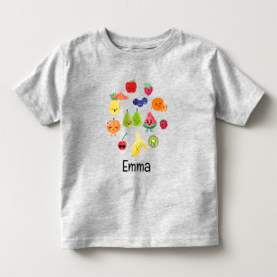 Cutie Fruit Schattig Fruit Kinder Gepersonaliseerd Shirts