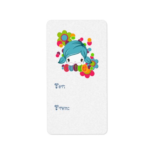 Cutie Gift Label (Voorkant)