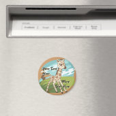 Cutie Giraffe Magnet (Insitu (Vaatwasser))