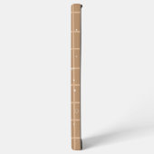 Cutie Girly Brown Gingham Samsung Galaxy Hoesje (Linkerkant)