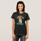 Cutie Guinea Pig Farmer Pig Owner Animals Cavy Pet T-shirt (Voorkant volledig)